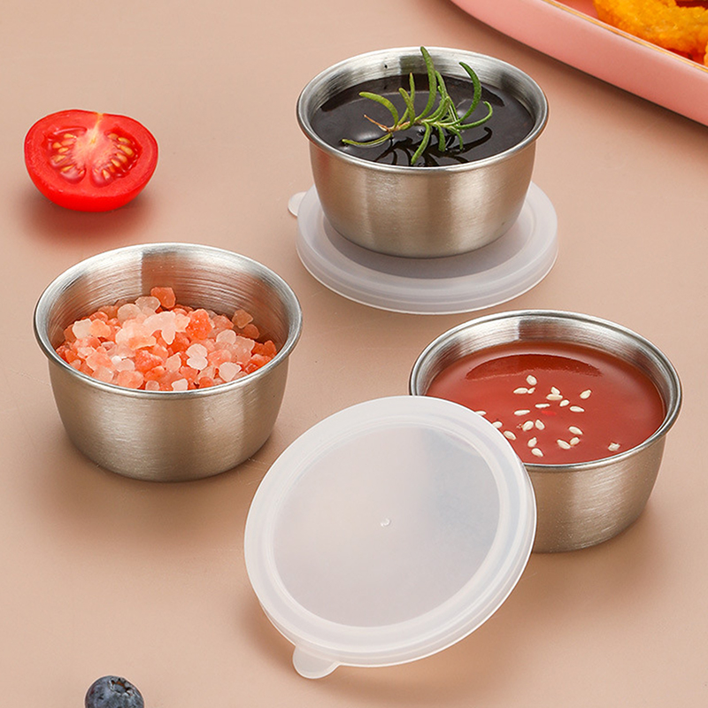 1/6pcs 40ML Salad Dressing Con - Sauce Dipping Cup ulasan dan harga