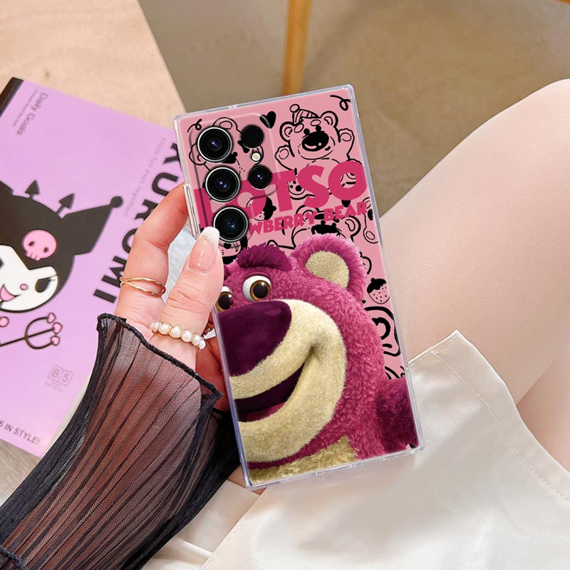 Strawberry Bear Lotso Transpar - Strawberry Huller ulasan dan harga