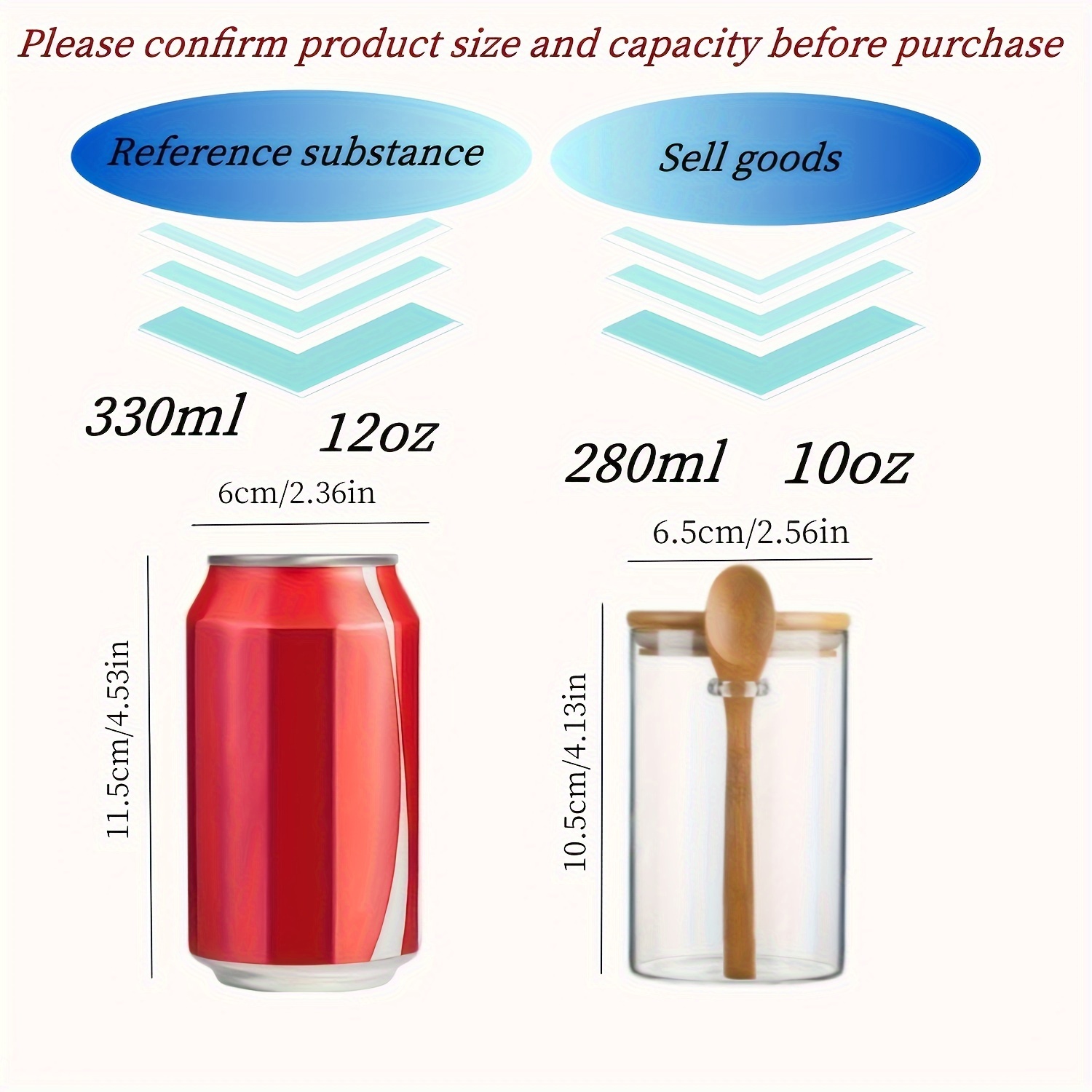 280ml Candy Jar, Biscuit Jar,  - Meal Prep Chia Pudding ulasan dan harga