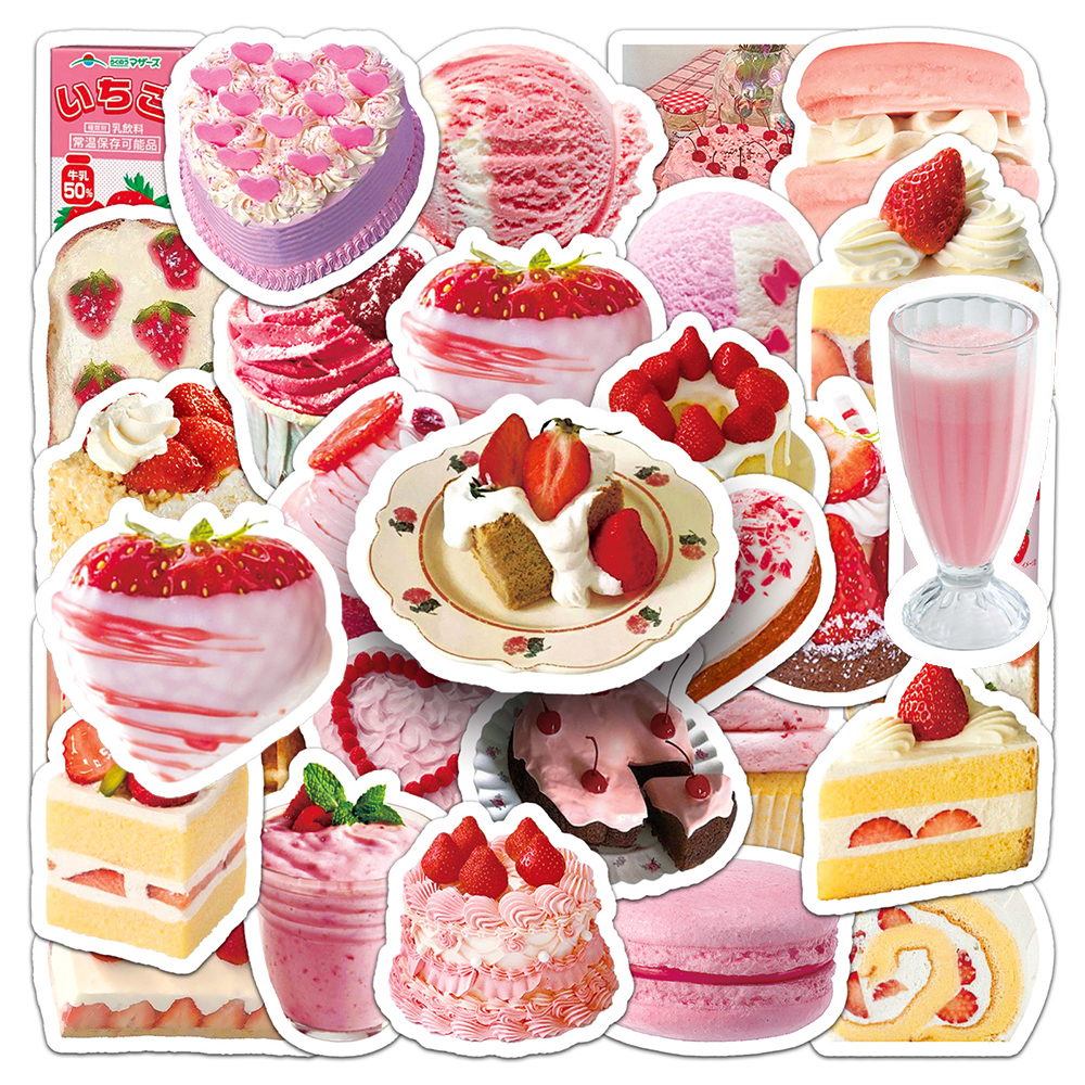 10/30/50pcs Ins Style Cute Des - Strawberry Huller ulasan dan harga